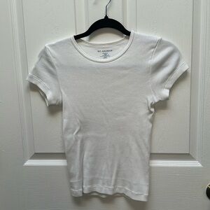 Brandy Melville Ribbed Cotton Tshirt